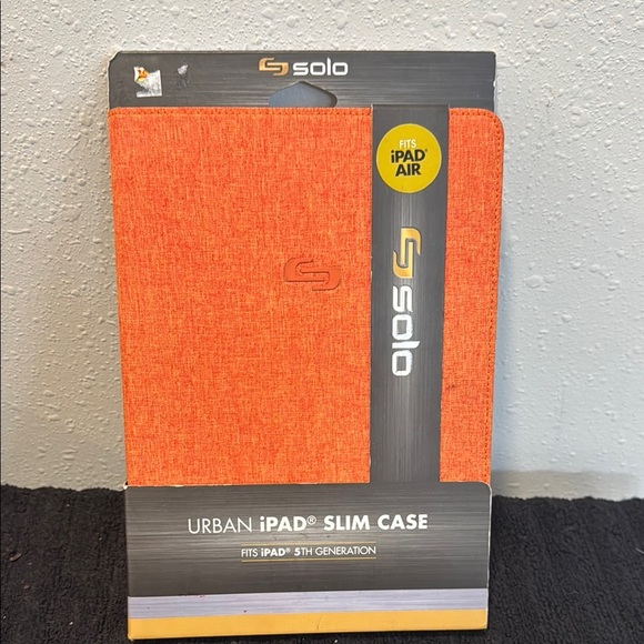 Solo Orange Tablet Case Slim Design - Picture 1 of 2